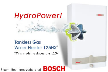 Aqua Star 125HX Natural Gas Propane tankless hot water heaters